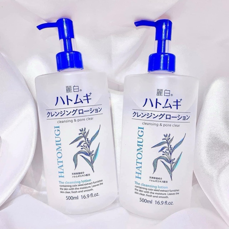 NƯỚC TẨY TRANG HATOMUGI 500ML