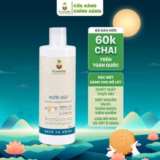 Nước Giặt Hữu Cơ Fuwa3e Organic Sinh Học 500ml Giặt Quần Áo Đồ Lót, An Toàn Cho Da