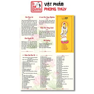 Tờ Chú Đại Bi cao cấp - vật phẩm phong thủy Tô Tâm Quang