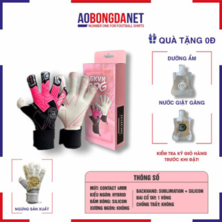 Găng Tay Thủ Môn GKVN Phá Special Contact, Găng Tay Bắt Bóng Có Xương Đệm Mút 4mm Dính Bóng