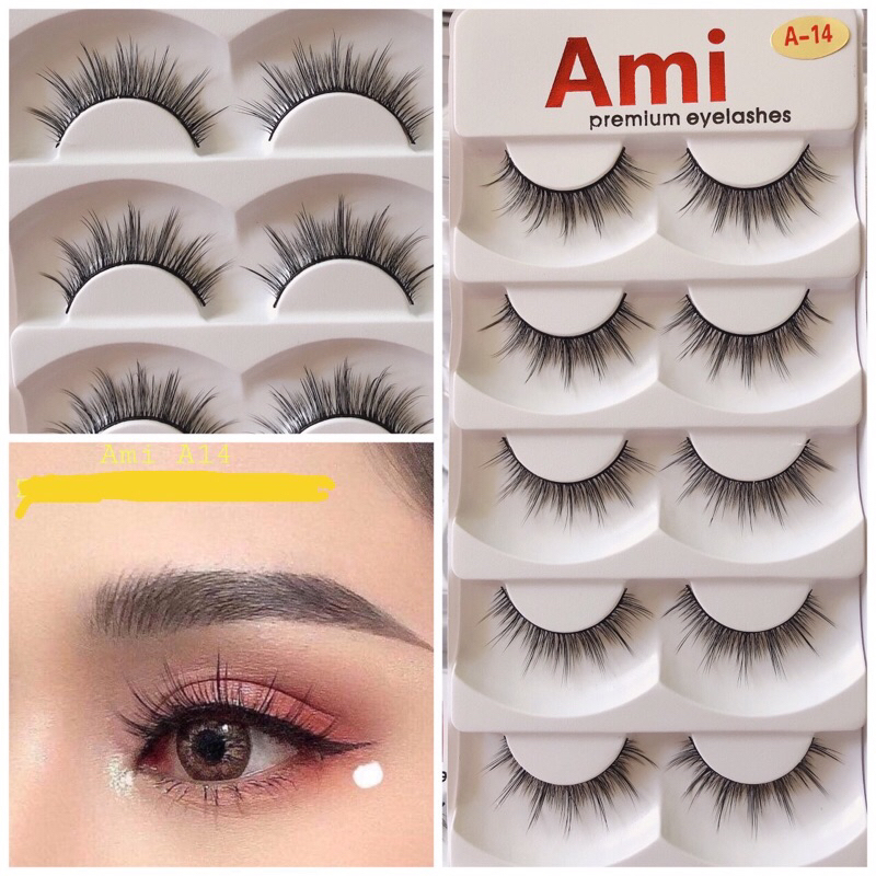 Ami Premium Lông Mi 5 Đôi Cao Cấp A14