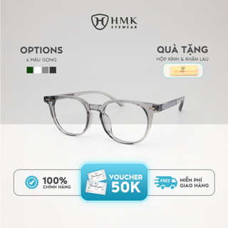 Gọng Kính Cận Nhựa HMK Eyewear Form Vuông Unisex Dễ Mang Thời Trang - GN98155
