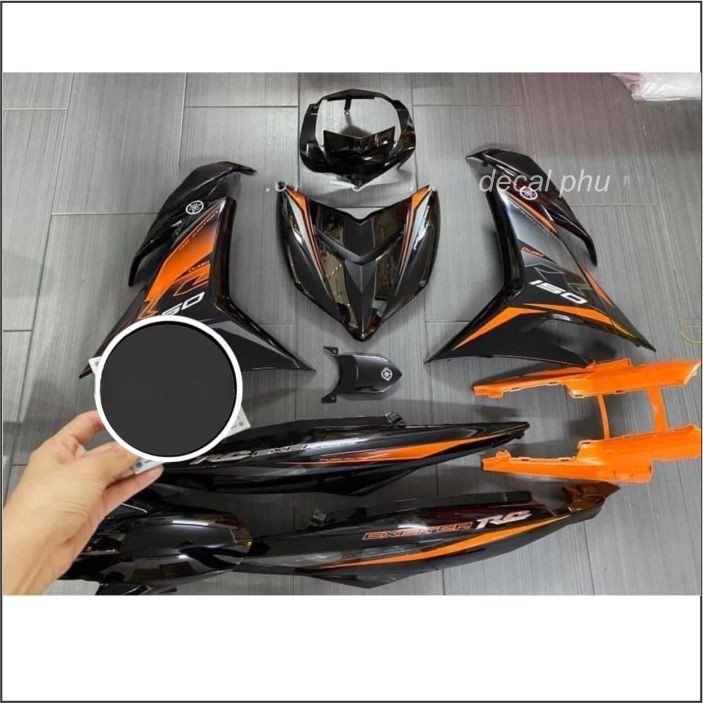 Tem Exciter 150 Rc Cam đen Xe đen (B)