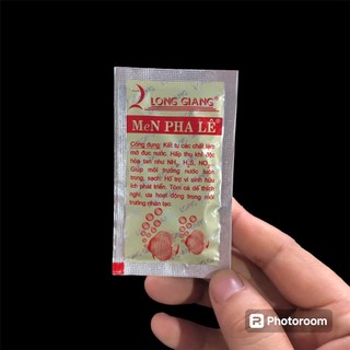 Hộp 20 gói Men pha lê làm trong nước bể cá