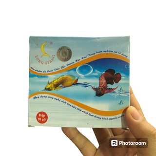 Hộp 20 gói Men pha lê làm trong nước bể cá
