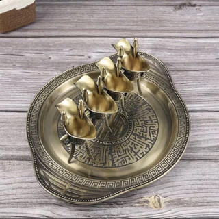 Bộ ly rượu đồng giả cổ thời Tần