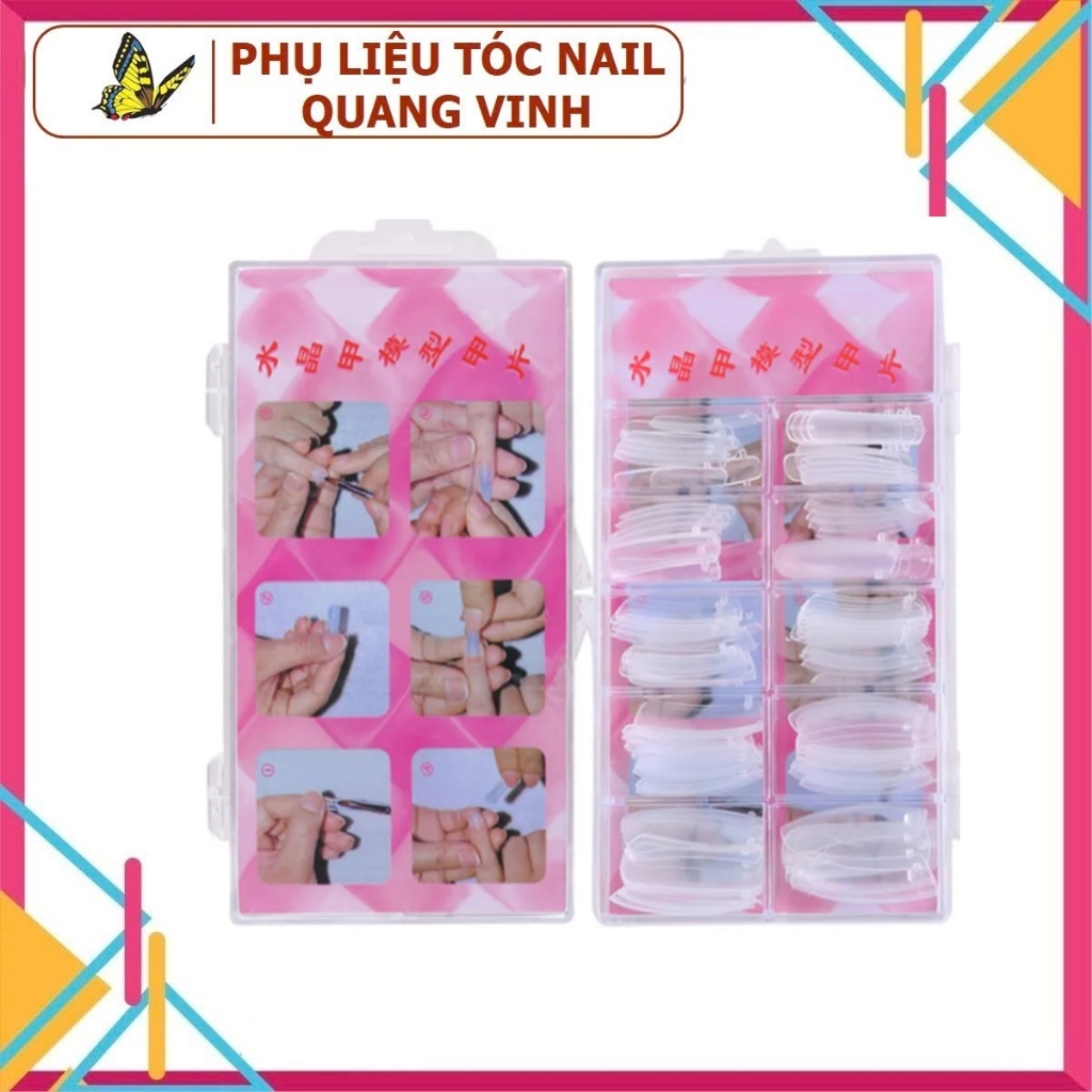 Móng úp làm gel gôm