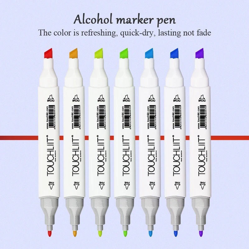 Cây lẻ Marker Touchliit 6 Tone Grey 1 ( 251 - CG3 )