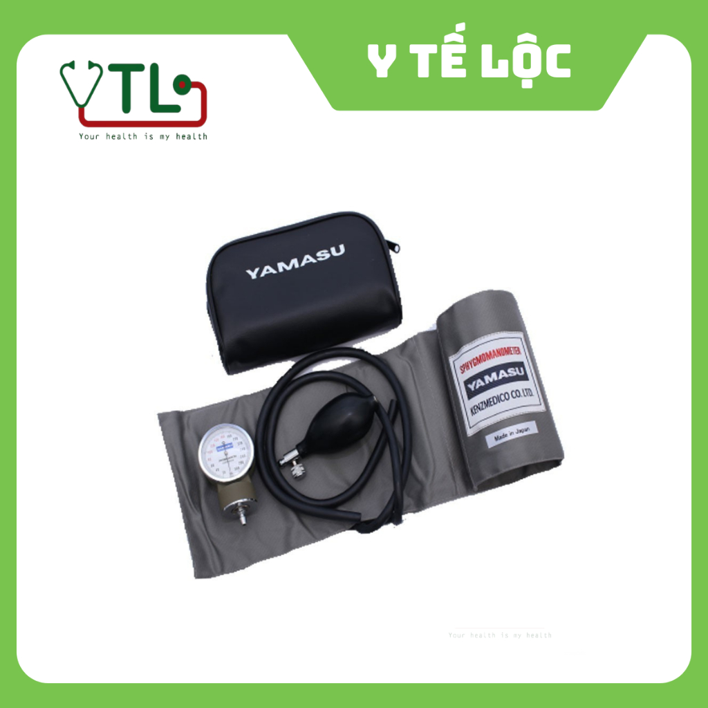 Máy đo huyết áp cơ bắp tay Yamasu Made in Japan ko gồm ống nghe