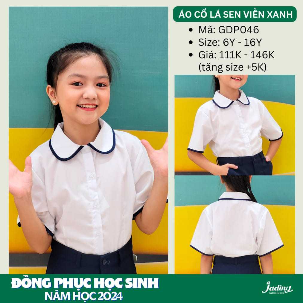 👌👌Áo Học Sinh Nữ Jadiny