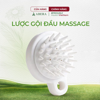 Quà tặng Lược Gội Đầu Silicon Muji Mềm Massage Da Đầu - Giảm Rụng Tóc