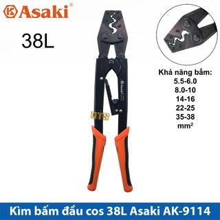 Kìm bấm cos 38l 5.5 -> 38mm2 asaki ak-9114