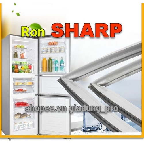 Ron tủ lạnh Sharp model SJ-16F4-WMs