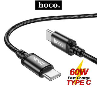 Dây sạc nhanh type C 60W Hoco cáp bọc dù siêu bền chống gãy cho dòng android samsung xiaomi