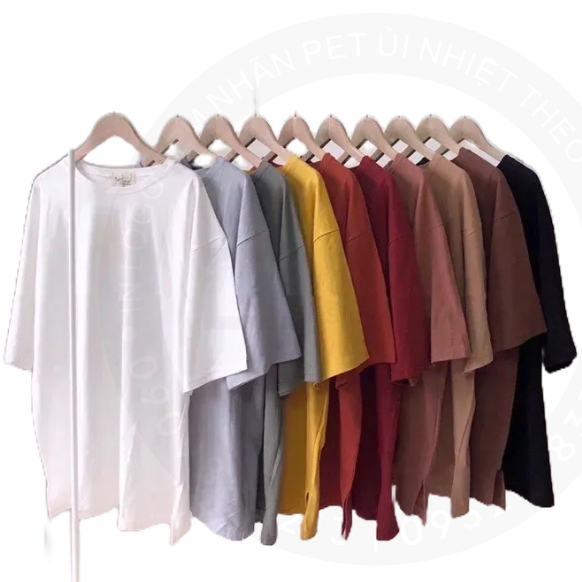 Phôi sỉ áo thun trơn freesize nhiều màu lựa chọn