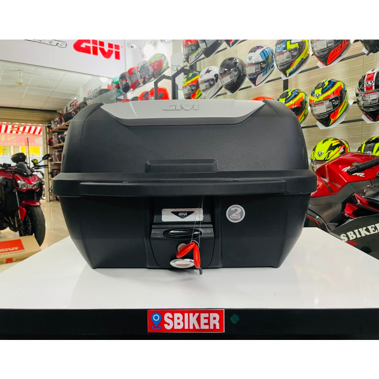 Thùng Givi E43Ntl 43 Lít Chính Hãng Thùng Sau E43n Chứa được 2 nón Fullface