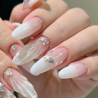 Khay Phụ kiện Trang trí móng Sao Sò biển