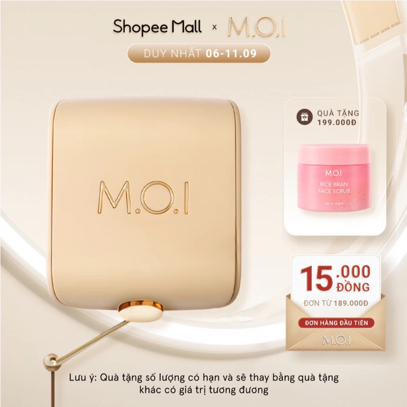 [GIẢM GIÁ SỐC] Phấn nước M.O.I Baby Skin Cushion SPF 50+ PA+++ 12g