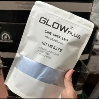 Bột Tẩy Tóc GLOW PLUS - Bột xanh, hạt mịn lên tone nhanh