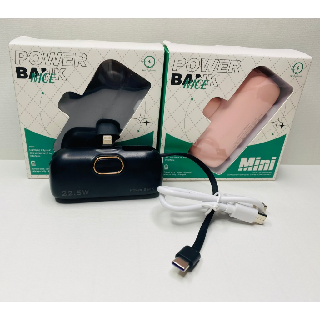 Pin sạc dự phòng Nice Power Bank 5000 mAh Portable Battery - Hàng Mỹ