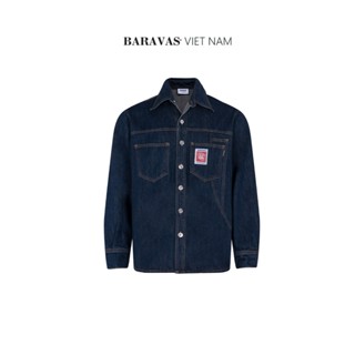 Áo Khoác Jeans Basic Baravas - DENIMON / DARK BLUE