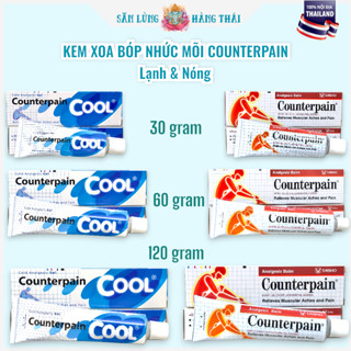 Kem Xoa Bóp Nhức Mõi Counterpain Red & Counterpain Cool Thái Lan