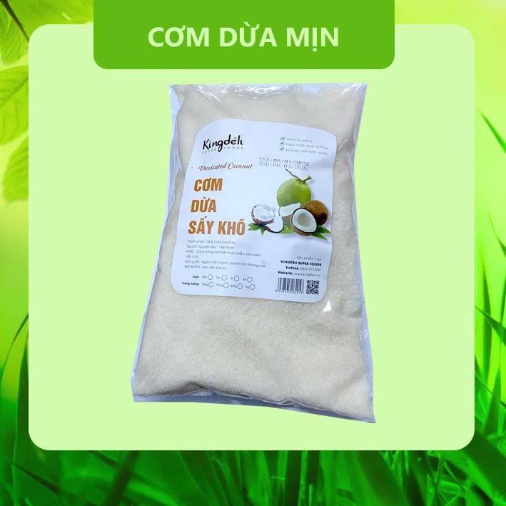 Cơm dừa sấy khô dang mịn 500 gram