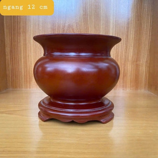[Giá Tại Xưởng] Bát Nhang Đường Kính 12-14-16-18-20cm Gỗ Xà Cừ Nguyên Khối Rất Đẹp
