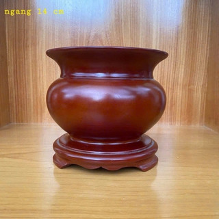 [Giá Tại Xưởng] Bát Nhang Đường Kính 12-14-16-18-20cm Gỗ Xà Cừ Nguyên Khối Rất Đẹp