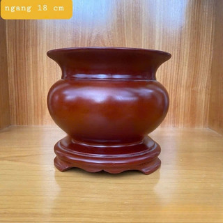 [Giá Tại Xưởng] Bát Nhang Đường Kính 12-14-16-18-20cm Gỗ Xà Cừ Nguyên Khối Rất Đẹp