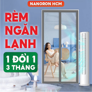  Vách ngăn máy lạnh bằng pvc giữ nhiệt NANORON Rèm ngăn lạnh điều hòa bằng nhựa trong suốt phòng ngủ RT 