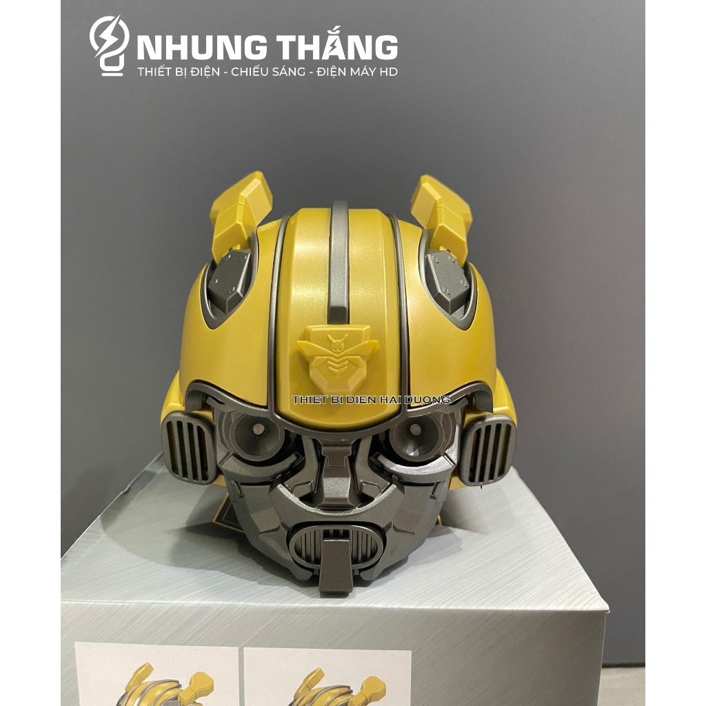Loa Bluetooth Bumblebee Transformer - Tích Hợp Đèn Led - Kiểu dáng Cool Ngầu - Hỗ Trợ Khe Cắm Thẻ Nh