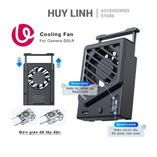 Quạt tản nhiệt làm mát cho máy ảnh Ulanzi CA25 chính hãng