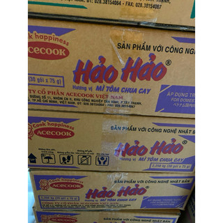 Mì Hảo Hảo tôm chua cay Thùng 30 gói