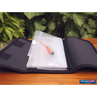 Túi Đựng Mồi Mềm iLure Có Ngăn Zip Bảo Quản Mồi Không Bị Khô, Giữ Màu Giữ Mùi