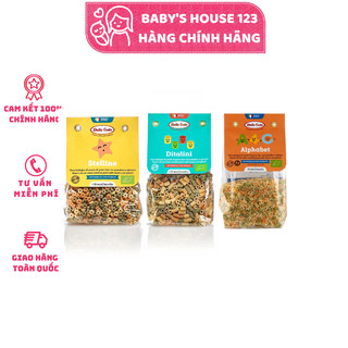 Nui ống - nui sao rau củ hữu cơ dalla costa - gói 200gr