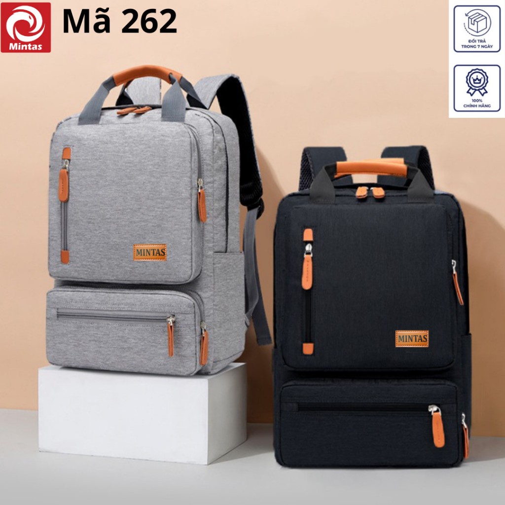 Balo laptop dạng hộp đựng vừa laptop 15.6inch Mintas MT2662
