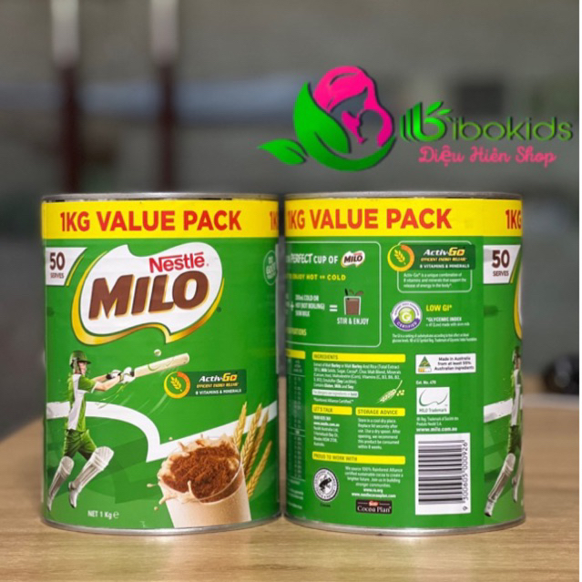 Sữa bột milo úc
