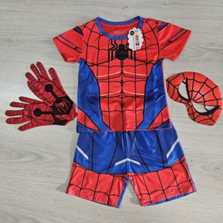  Bộ quần áo người nhện lửng kèm bao tay và mặt nạ 