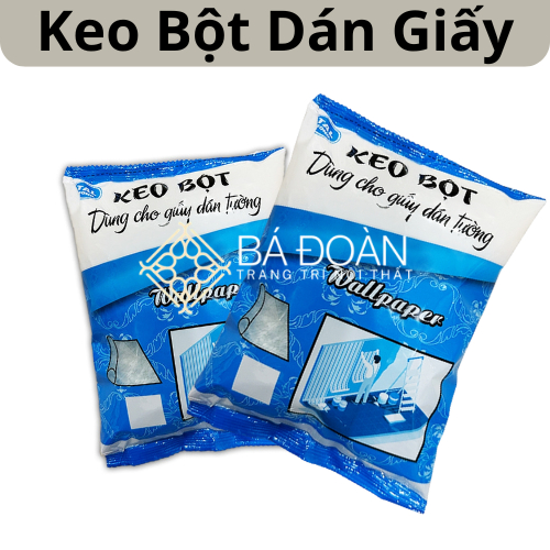 Keo Bột Sinh Học (150G) Dùng Thi Công Giấy Dán Tường, Tranh Dán Tường,...