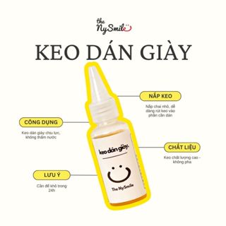 KEO GIÀY KEO DÁN DÉP , LÓT GIÀY - Thenysmile - HỦ 25ml