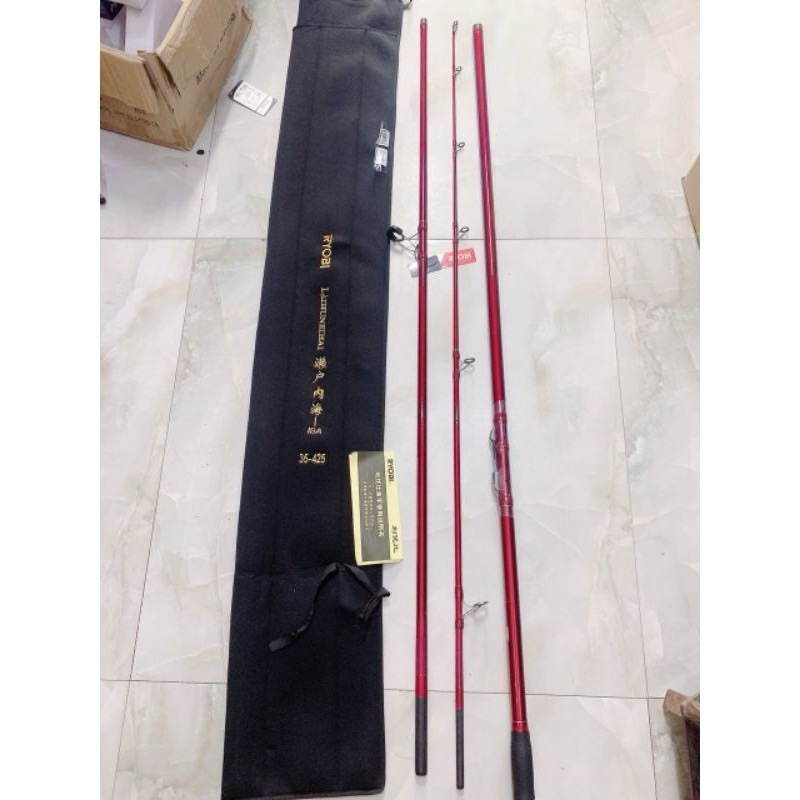 cần câu 3 khúc dài 4m25 RYOBi pass thấp cần tải cá lên 30kg siêu khoẻ hàng chính hãng y hình