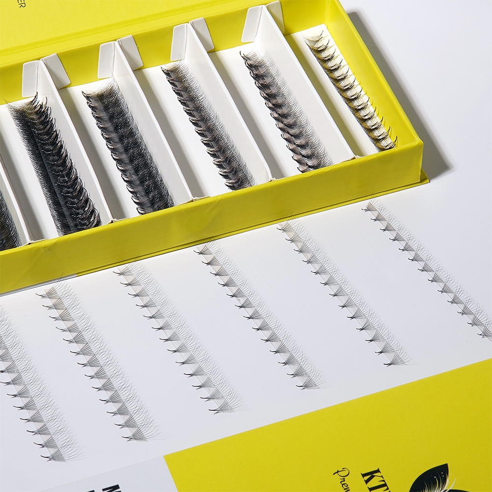 Hộp 1000 mi fan sẵn 8D Mix Rapid Premade 0.07mm độ cong C CC D chiều dài từ 8 đến 15mm