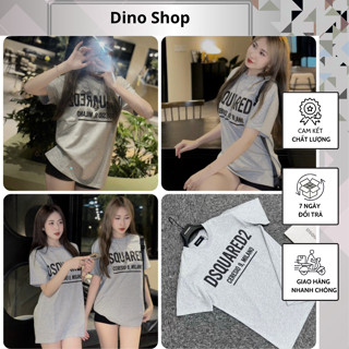 Áo Phông DSQ Nam Nữ In Hình Siêu Nét - Áo Thun Nam Phong Cách Đơn Giản