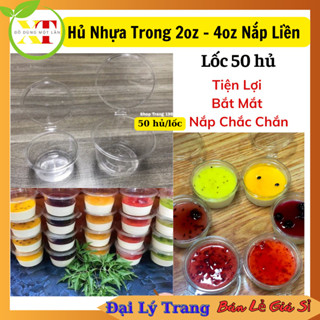 HỦ ĐỰNG SỐT NẮP LIỀN TIẾT KIỆM THỜI GIAN 2OZ, 4OZ, PANACOTA