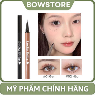  Bút Kẻ Mắt Siêu Mảnh GOGO TALES 0.01mm,Eyeliner Nét Vẽ Tự Nhiên Chống Nước Bền Màu Cả Ngày Dễ Kẻ Very Thin Line Eyeliner 