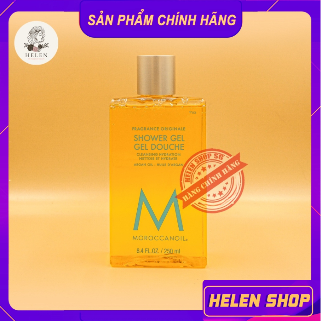 [CHÍNH HÃNG] Gel Tắm Dưỡng Ẩm Moroccanoil Fragrance Originale & Spa Du Maroc & Dahlia Rouge 250ml