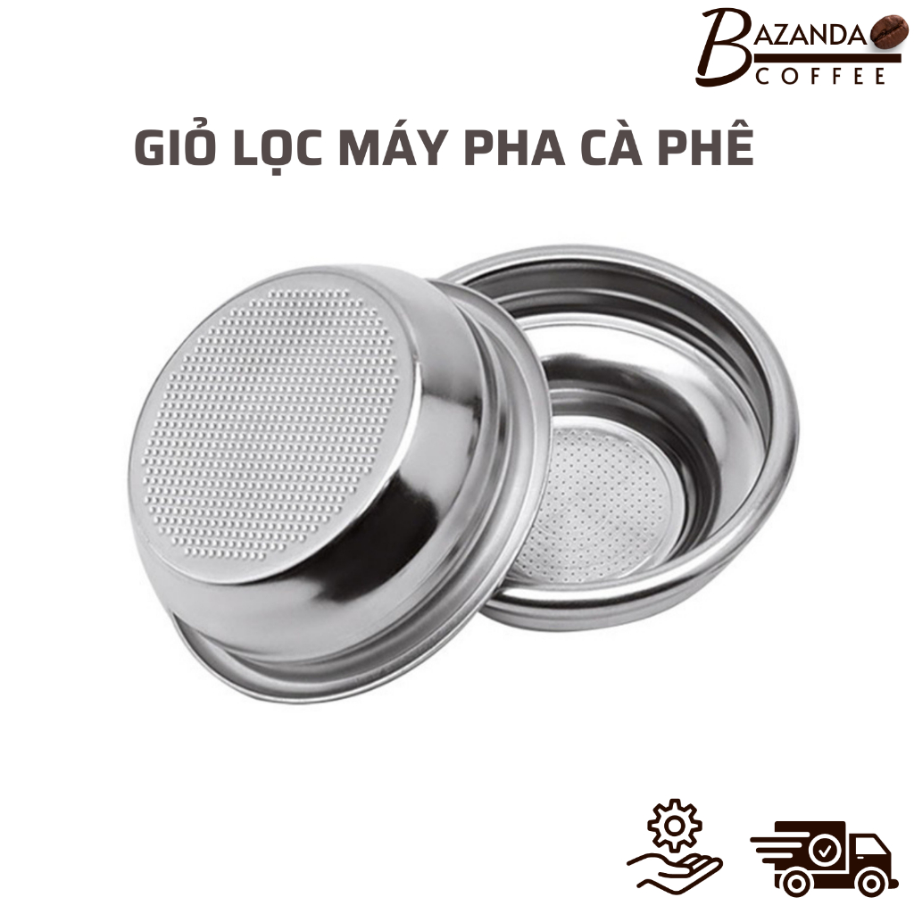 Giỏ lọc cà Phê 12-18 gram 58mm ( Đơn, Đôi)