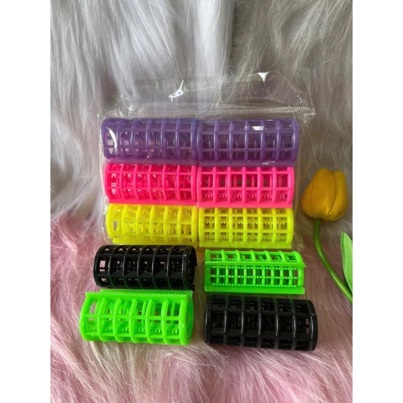 🎀Set 10 Cái Kẹp Tóc,  Lô Gai, Uốn Tóc, Dễ Xài