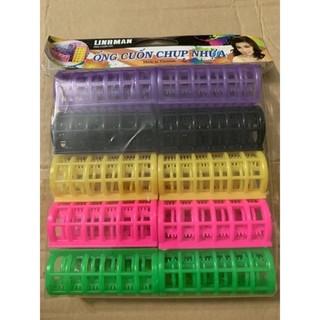 🎀Set 10 Cái Kẹp Tóc,  Lô Gai, Uốn Tóc, Dễ Xài